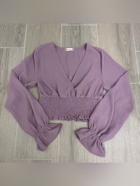 Altar'd State Lilac Crop Top 💜